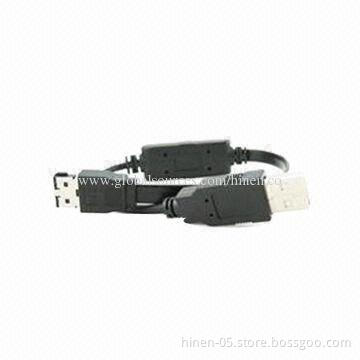 USB to External Serial-ATA (eSATA) Adapter, USB A Male Connector